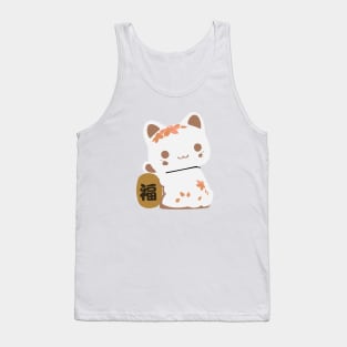 Maneki-Neko (Good Luck Cat) Tank Top